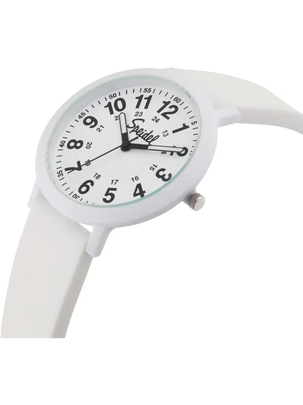 Eco-Friendly Color Pop Recyclable Plastic Watch with Silicone Strap - Stylish